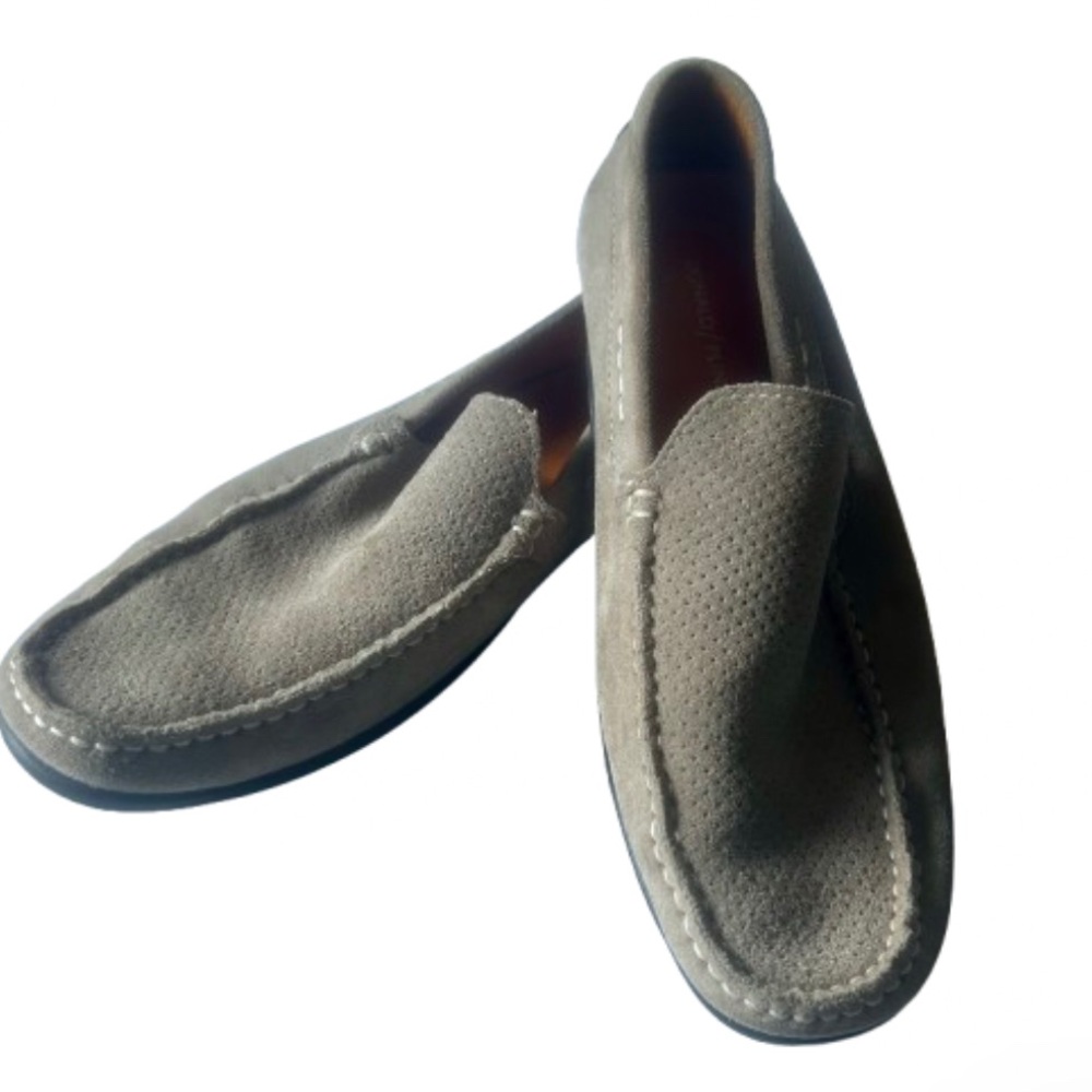 Donald Pliner Men's Iggy Suede Loafer Taupe 9M